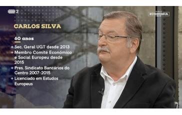 RTP | Carlos Silva convidado do "Tudo é Economia"